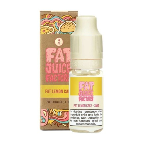 Fat Lemon Cake 10ML - Fat Juice Factory by Pulp