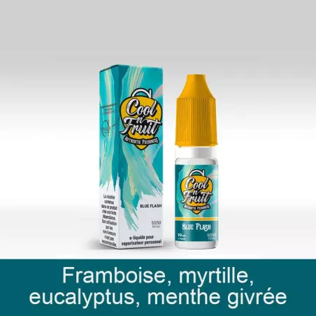E-LIQUIDE BLUE FLASH - COOL N'FRUIT - ALFALIQUID
