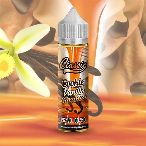 COOKIE VANILLE CARAMEL Classic Liquide 50Ml