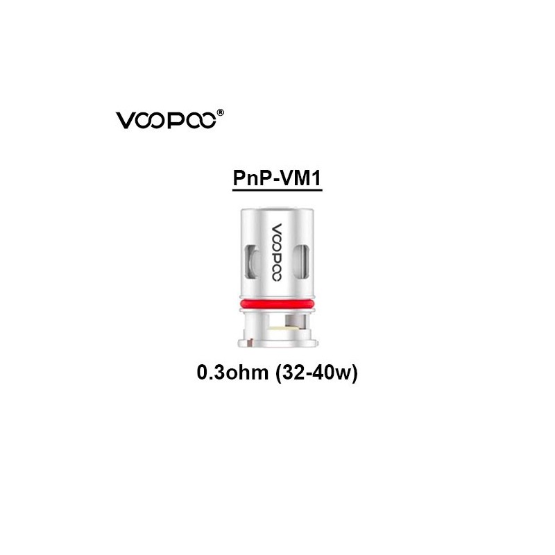 Resistance PnP-VM1 - 0.3 ohm (20-28w) - e-clopevape.com
