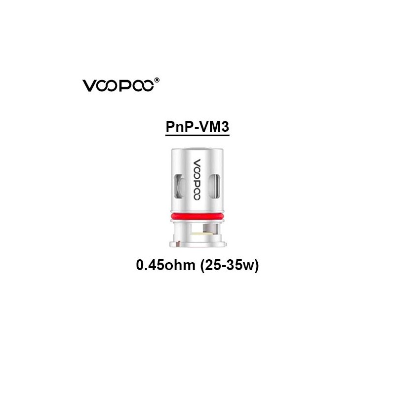 Resistance PnP-VM3 - 0.45 ohm (25-35w) - e-clopevape.com