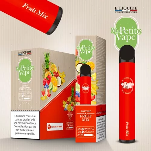 Puff cigarette jetable - Fruit mix - Ma petite vape - e-clopevape.com