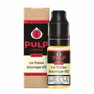 E-Liquide La Fraise Sauvage Sel De Nicotine Pulp