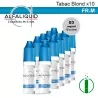 Pack Alfaliquid de 10 liquides Fr-m 03mg - Tabac blond - e-clopevape