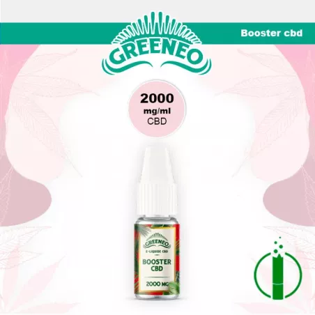 E-Liquide Booster Cbd 2000mg - Greeneo - e-clopevape