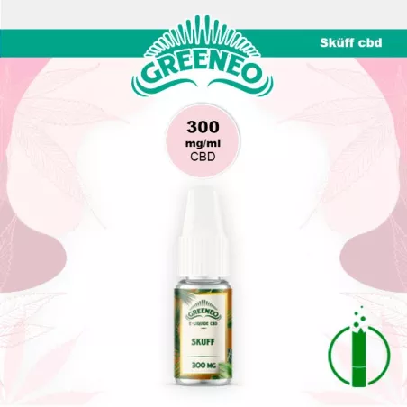 E-Liquide Skuff 300mg Cbd - Greeneo - e-clopevape