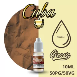 E-Liquide Cuba CLASSIC LIQUIDE 10ML - 00mg - 03mg - 06mg - 12mg nicotine - e-clopevape.com - image