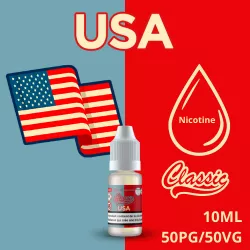 E-Liquide USA CLASSIC LIQUIDE 10ML - 00mg - 03mg - 06mg - 12mg nicotine - e-clopevape.com - image