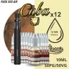 image Joyetech eGo AIR NOIR + CUBA 12mg + 12 flacons