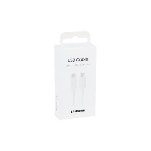 Câble USB-C Samsung EP-DA705 - Performance et Durabilité pour la Charge et la Synchronisation - blanc - e-clopevape.com