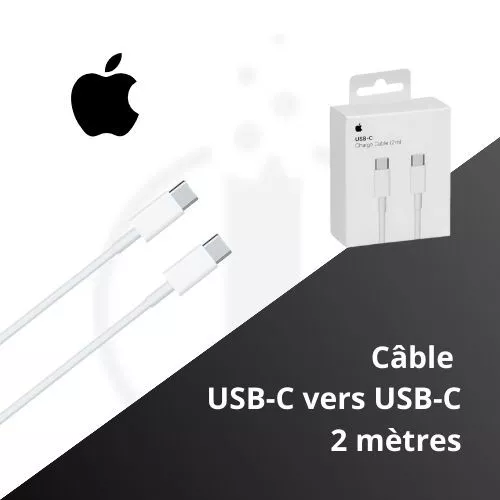 CABLE USB-C VERS USB-C - ORIGINAL APPLE - e-clopevape.com - A1739-MLL82ZM/A - 888462698429 CABLE USB-C VERS USB-C - ORIGINAL APPLE - e-clopevape.com - A1739-MLL82ZM/A - 888462698429