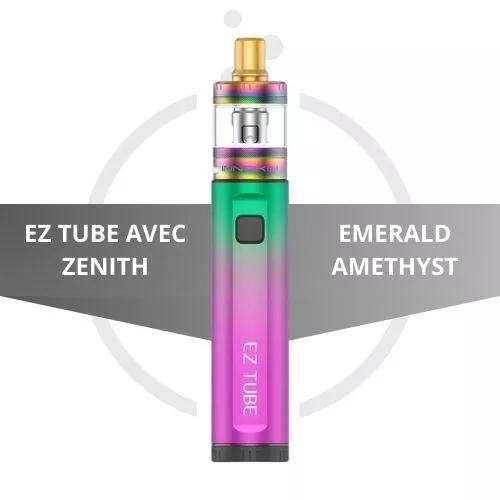 Kit EZ Tube avec Zenith Minimal - Emerald Amethyst - e-clopevape.com