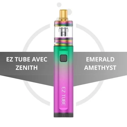 Kit EZ Tube avec Zenith Minimal - Emerald Amethyst - e-clopevape.com