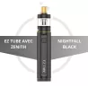 Kit EZ Tube avec Zenith Minimal - Nightfall black- e-clopevape.com