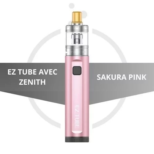 Kit EZ Tube avec Zenith Minimal - Sakura pink- e-clopevape.com