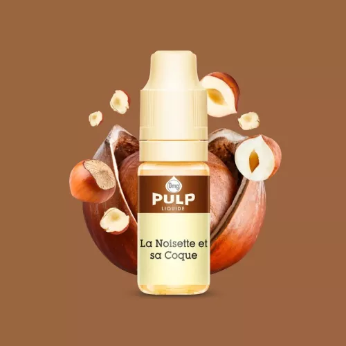 Image E-liquide La Noisette et sa coque Pulp - e-clopevape.com