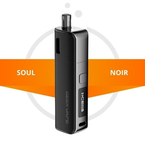 image Kit Soul noir - Geekvape | Design Élégant, Autonomie Exceptionnelle et Anti-Fuite - EAN: 6975984053387 e-clopevape.com