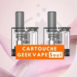 image Cartouche Geekvape Soul - 2pcs/pack, 4ml (Disponible en 0.6Ω et 1Ω) - e-clopevape.com