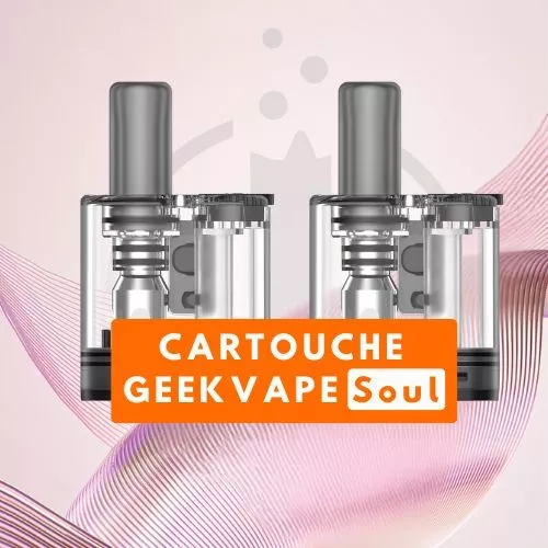 Geekvape Soul Cartridge Pod - 2pcs/pack, 4ml - Leak-Proof Design