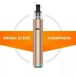 image - Kit Wenax S3 Evo - GeekVape - champagne - 6970313641013 - e-clopevape.com