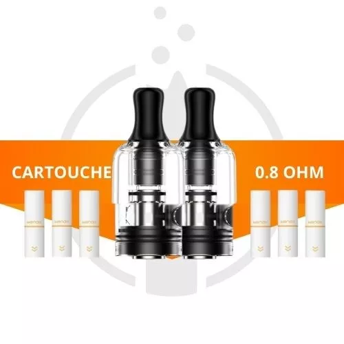 image Cartouches Wenax S 2ml (2pcs) - GeekVape - e-clopevape.com - 0.8ohm 6975984052069