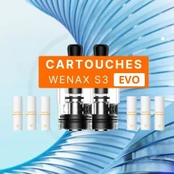 Picture Wenax S Cartridges 2ml (2pcs) - GeekVape - e-clopevape.com 0.8ohm 6975984052069 - 1.2ohm 6975984052083