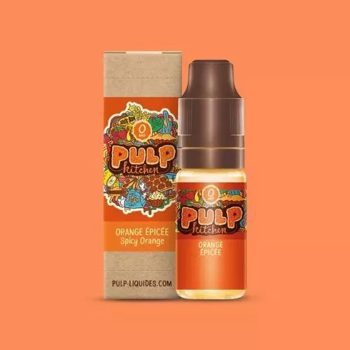 Image e-liquid Orange Spicy Pulp 10ml - e-clopevape.com