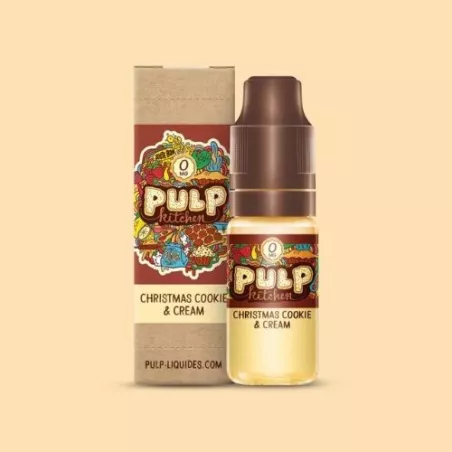 picture e-Liquid Christmas Cookie & Cream Pulp - 10ML - e-clopevape.com