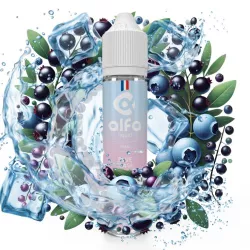 image E-Liquide Blue Flash 50ML 00mg - Flacon 70ML Alfaliquid | Cassis, Myrtille & Fraîcheur - e-clopevape.com