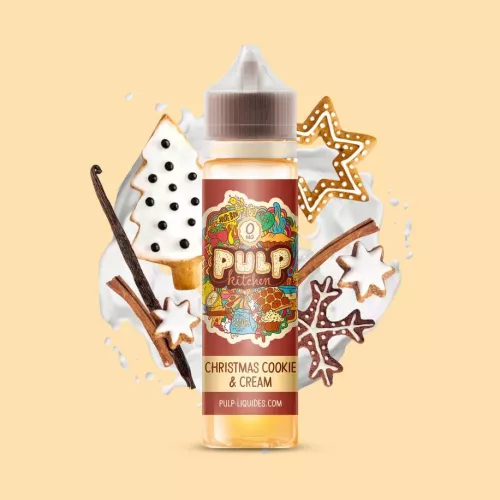 Christmas Cookie & Cream 50Ml En 0Mg- Pulp - e-clopevape.com