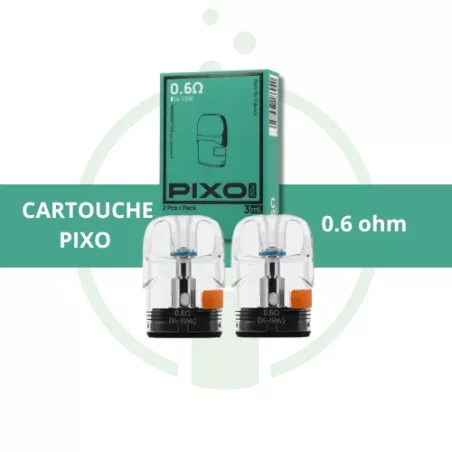 image Pixo Cartridge 0.6ohm (x2) Aspire - e-clopevape.com