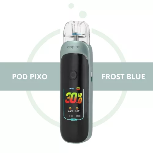 picture Kit Pod Pixo Aspire frost blue - e-clopevape.com