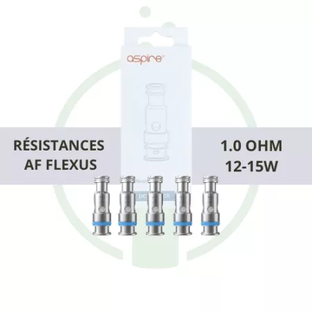 Résistance AF Aspire Flexus - Compatibilité et Saveurs Optimales