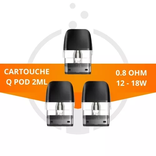 Cartouche pod Q Series - GeekVape | Compatible Aegis Q, Digi Q, Wenax Q