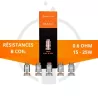 RÉSISTANCE B COIL SERIES GeekVape - Pack de 5 Résistances Compatibles Zeus Nano et Aegis Boost