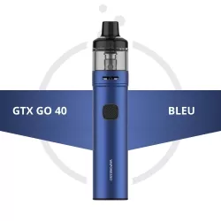 picture blue GTX Go 40 Kit by Vaporesso - e-clopevape.com