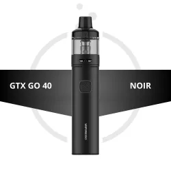 black GTX Go 40 Kit by Vaporesso - e-clopevape.com