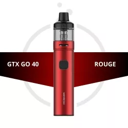 image kit GTX Go 40 rouge - Vaporesso - e-clopevape.com