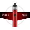 picture red GTX Go 40 Kit by Vaporesso - e-clopevape.com