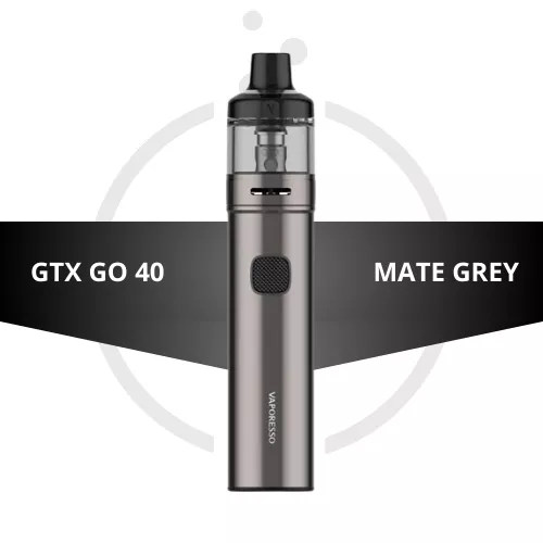 picture mate grey GTX Go 40 Kit by Vaporesso - e-clopevape.com