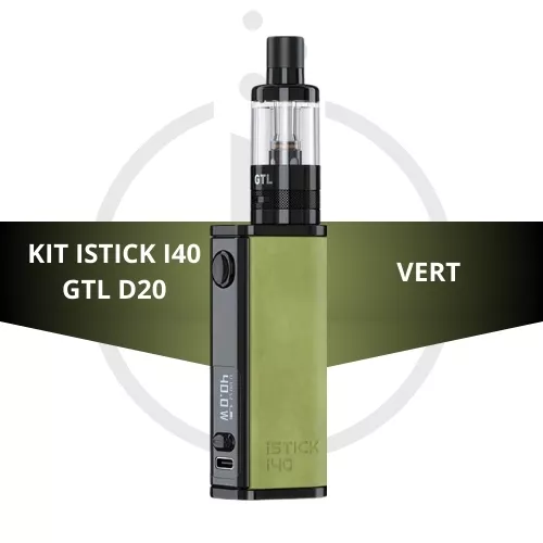 Kit iStick i40 GTL D20 - Eleaf: Compact and Powerful in 4 Colors