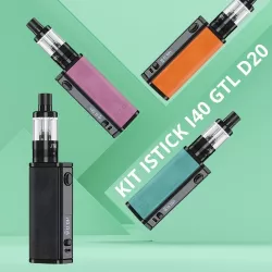 Kit iStick i40 GTL D20 - Eleaf : Compact et Puissant en 4 Couleurs