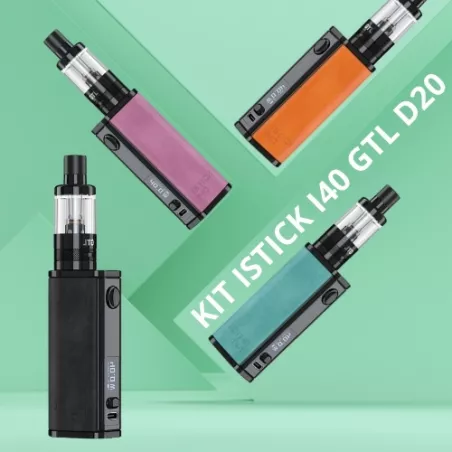 Kit iStick i40 GTL D20 - Eleaf: Compact and Powerful in 4 Colors