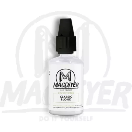 image Arôme concentré Classic Blond 30ML - MACDIYER - e-clopevape.com