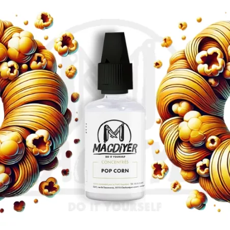 image Arôme concentré pop corn 30ML - MACDIYER