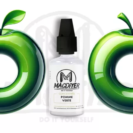 image Arôme concentré pomme verte 30ML - MACDIYER