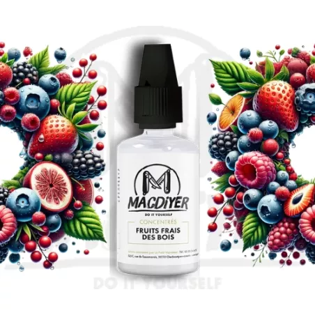 image Arôme concentré Fruits Frais des Bois 30ML - MACDIYER