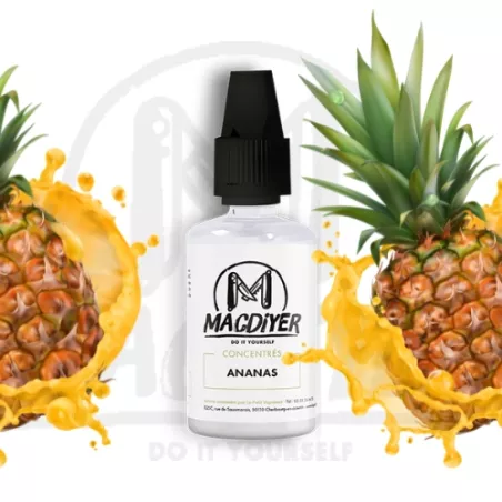 image Arôme concentré Ananas 30ML - MACDIYER