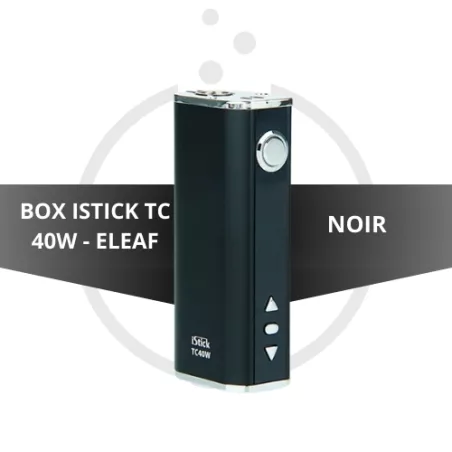 Box Istick Tc 40W - Eleaf - noir - e-clopevape.com