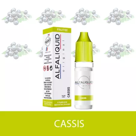 E-liquide cassis alfaliquid - e-clopevape